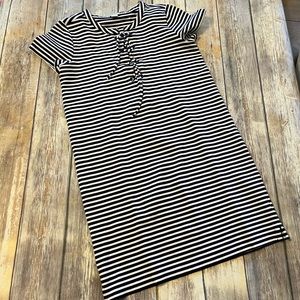 J.Crew Factory Dress Size XS Short Striped Boat Summer